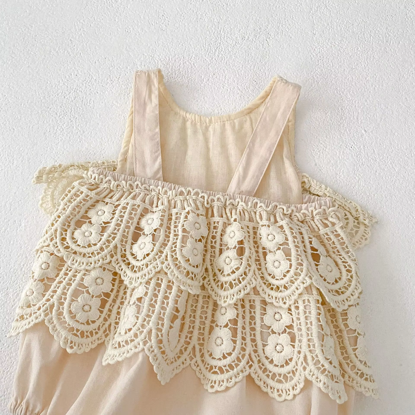 Summer Blossom Lace Romper