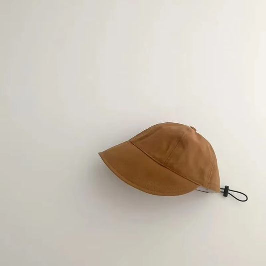 Earthy Solid Color Kids Baseball Cap - Unisex Sun Protection Hat