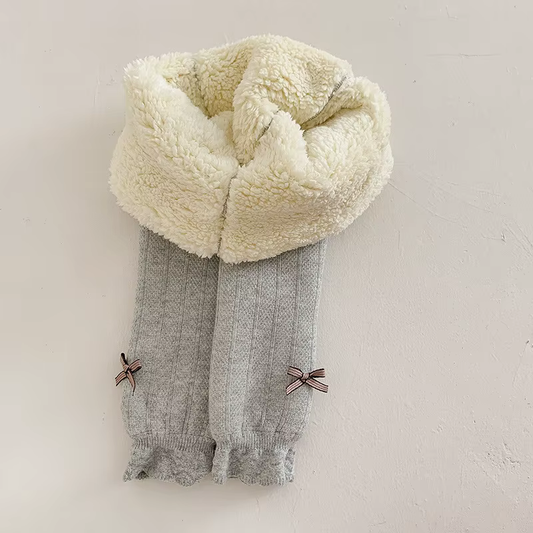 Thick Cashmere Kids’ Leggings: Fur-Lined, Warm, and Stylish