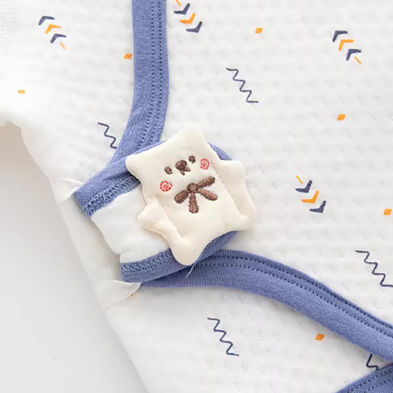Luxurious Cotton Jacquard Pullover for Infants