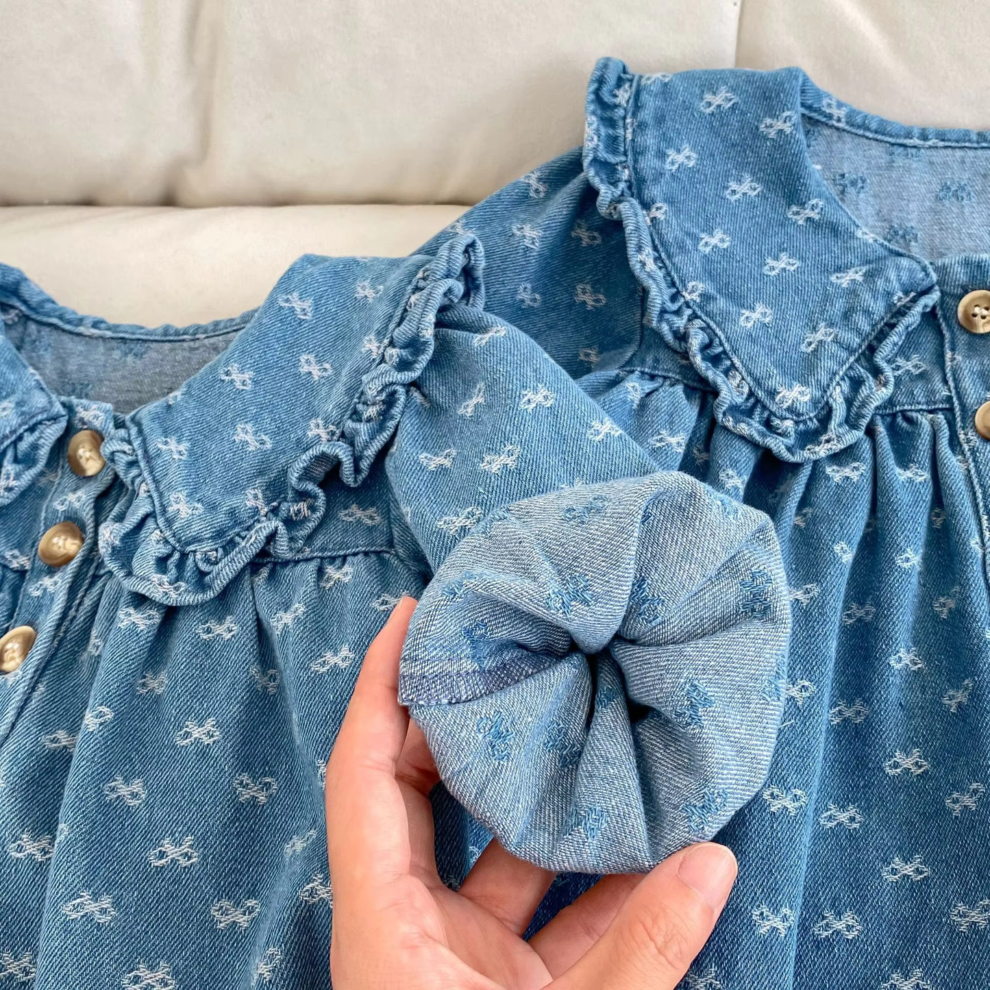 Girls Denim Dress – Cute & Stylish