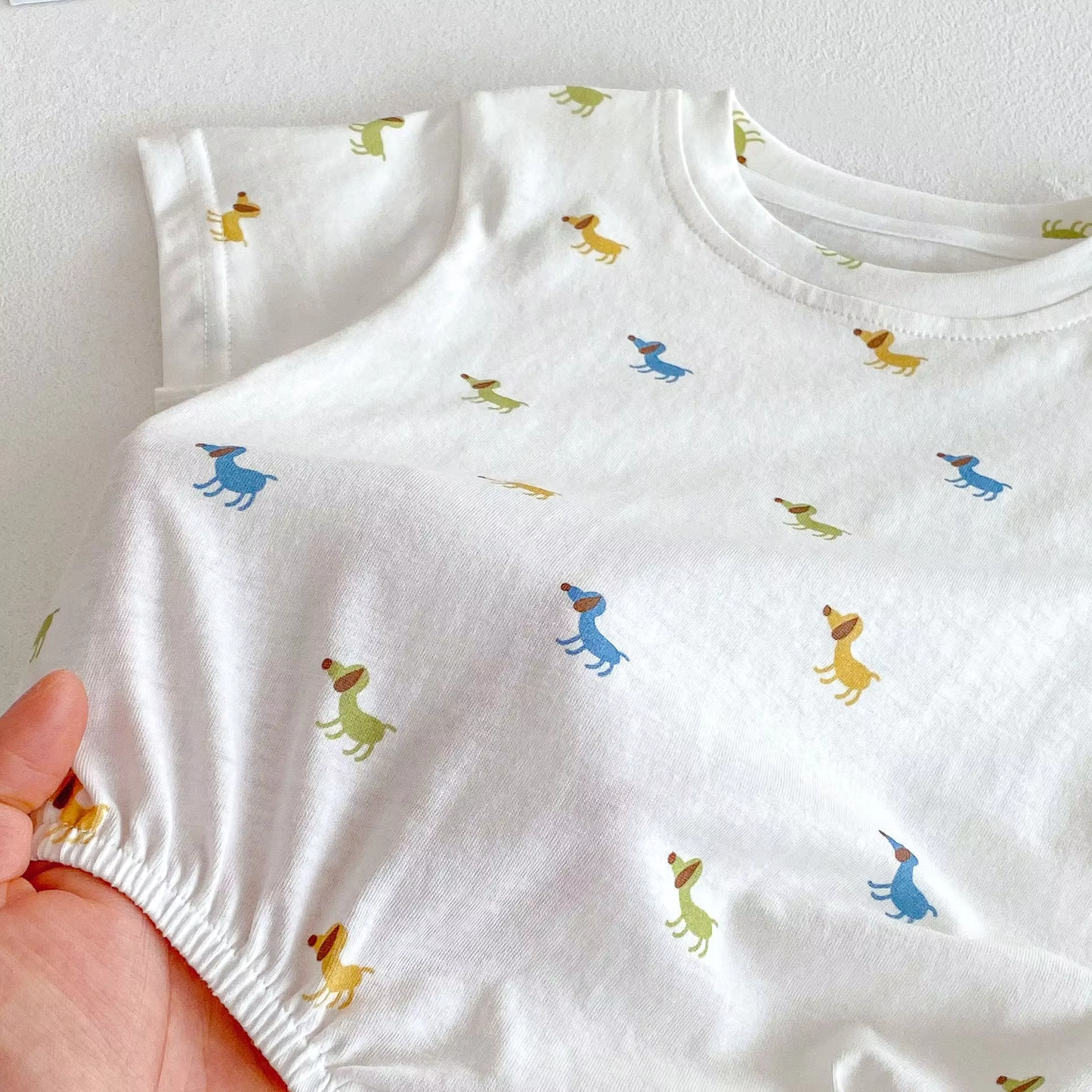 Cute Dog Theme Romper for Babies