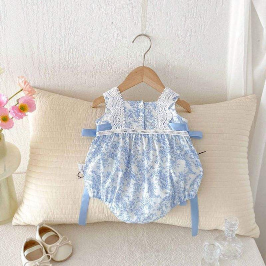 Bluebell Garden Baby Romper