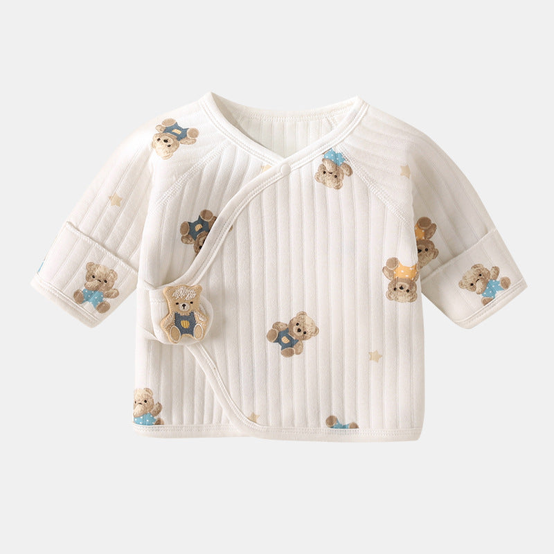 Super Soft Newborn Baby Pure Cotton Cardigan - Teddy Love