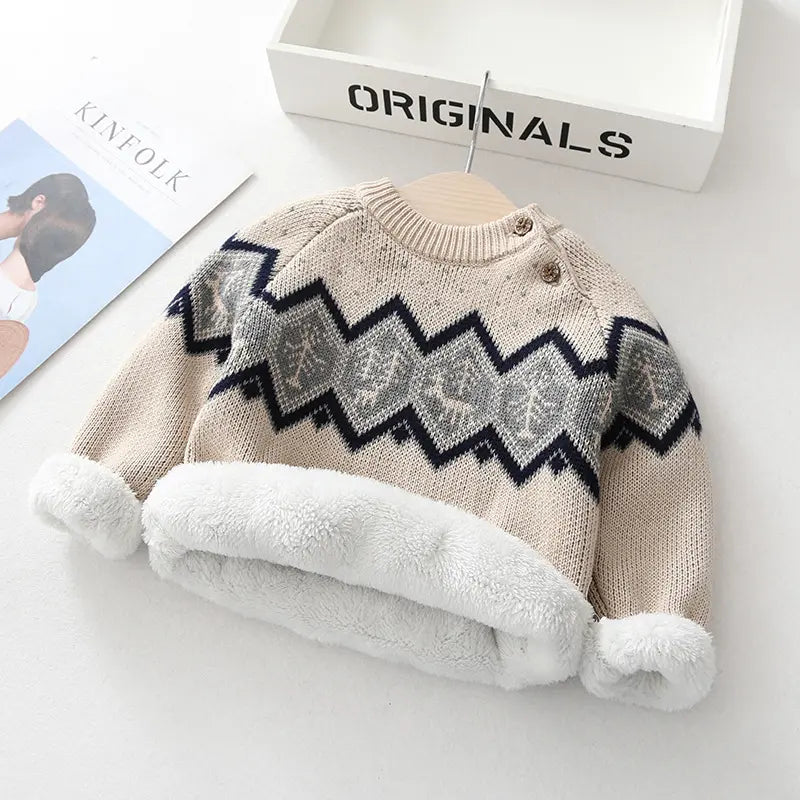 Cozy Bliss for Your Little Ones: Super Warm Baby Sweater