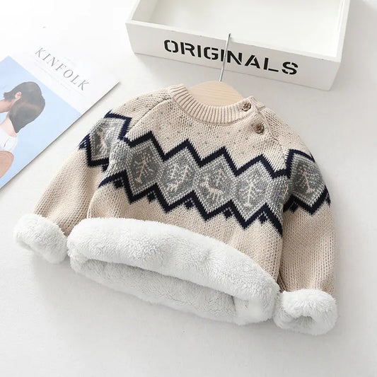 Cozy Bliss for Your Little Ones: Super Warm Baby Sweater