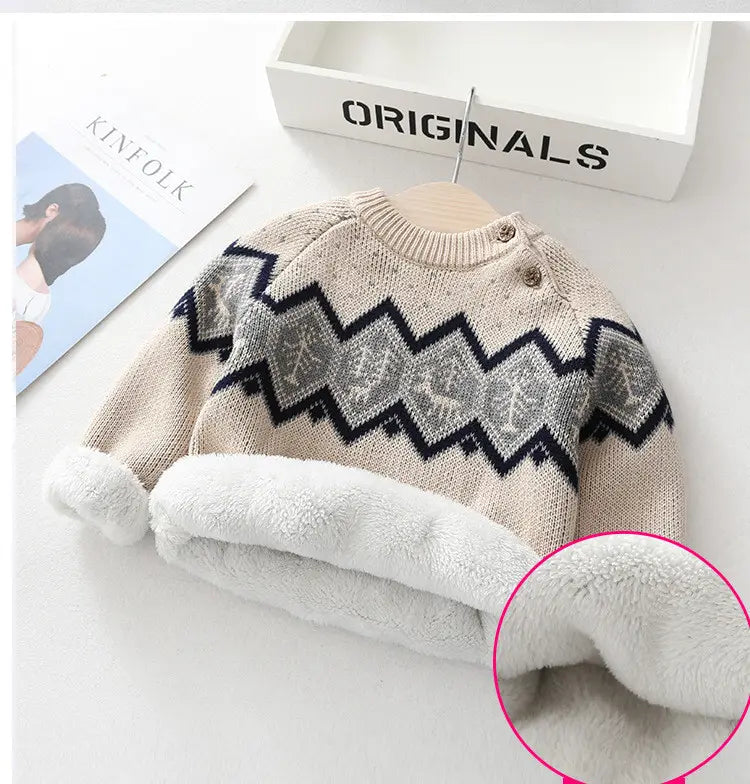 Cozy Bliss for Your Little Ones: Super Warm Baby Sweater