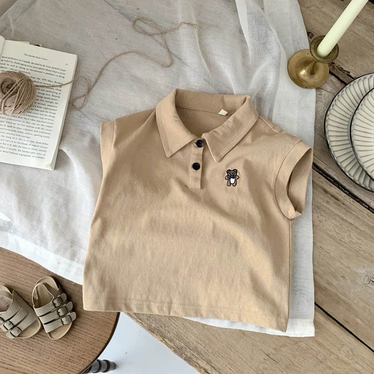 Premium Embroidered Polo Shirt for Babies