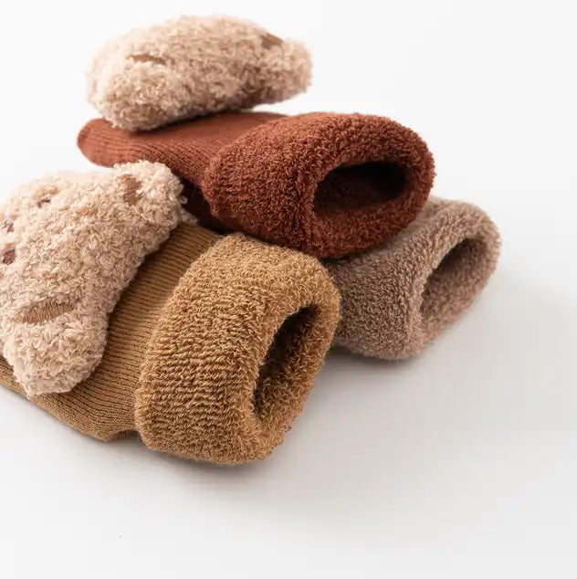 Thickened Fleece Socks for babies: Cozy Steps for Your Little Explorer
