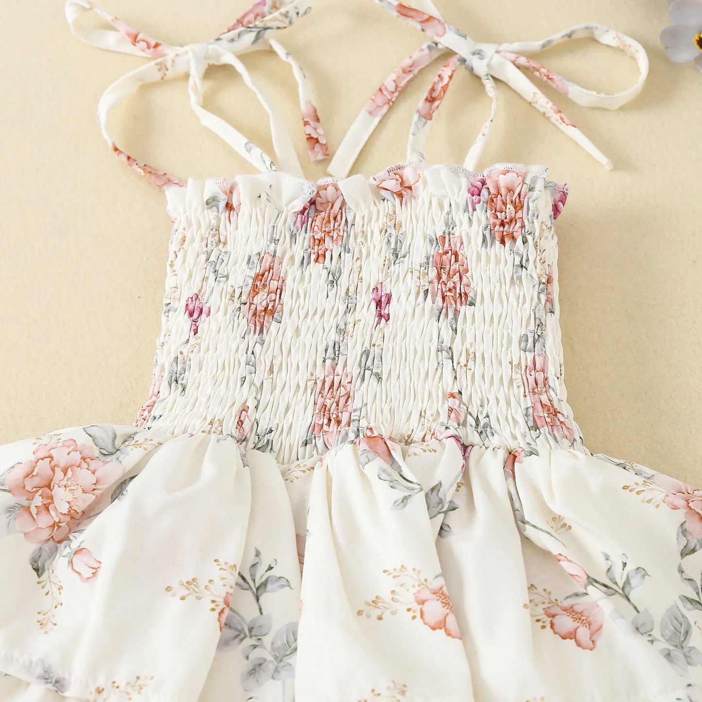 Summer Floral Dress for Baby Girls