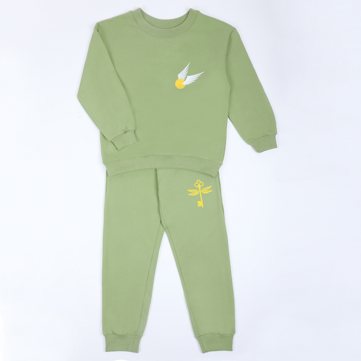 Kids Co-Ord Set Green-  Harry Potter Inspired