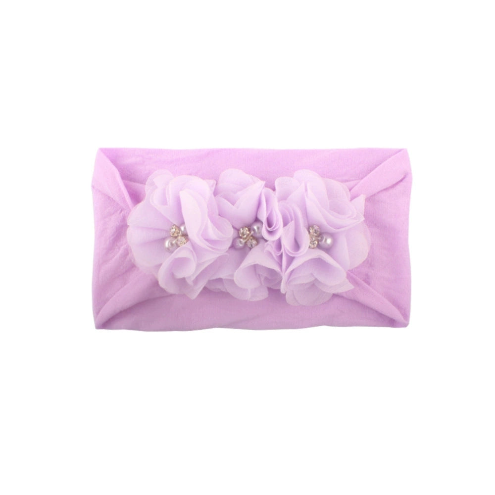 Elegant Chiffon Flowers Hairband