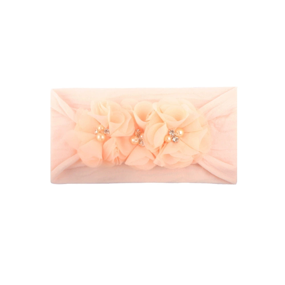 Elegant Chiffon Flowers Hairband