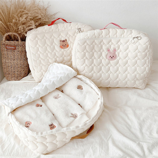 Quilted Multi-Purpose Mommy Bag