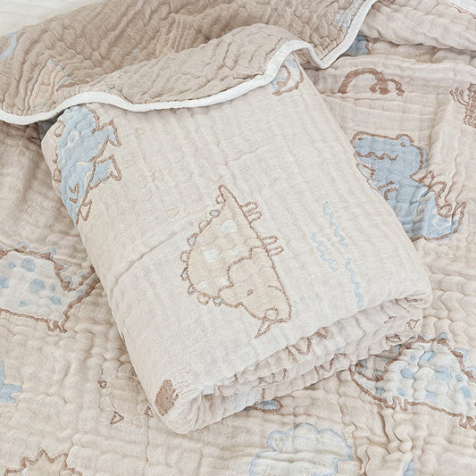 DinoSnug Soft Muslin Blanket