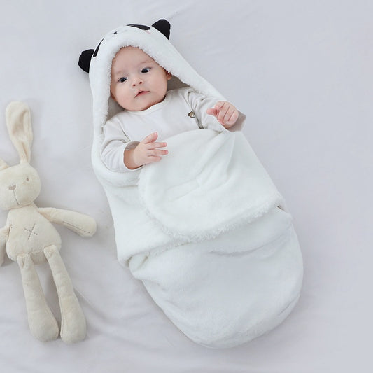 Warm Panda Blanket for Newborns/Infants