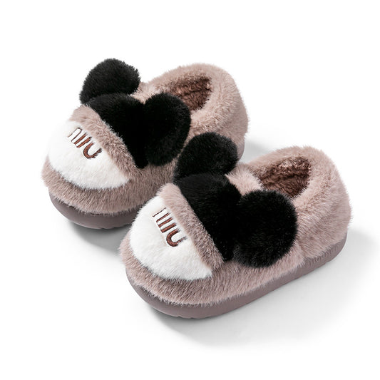 Warm Kids’ Winter Shoes: Cozy Non-Slip Magical Mickey