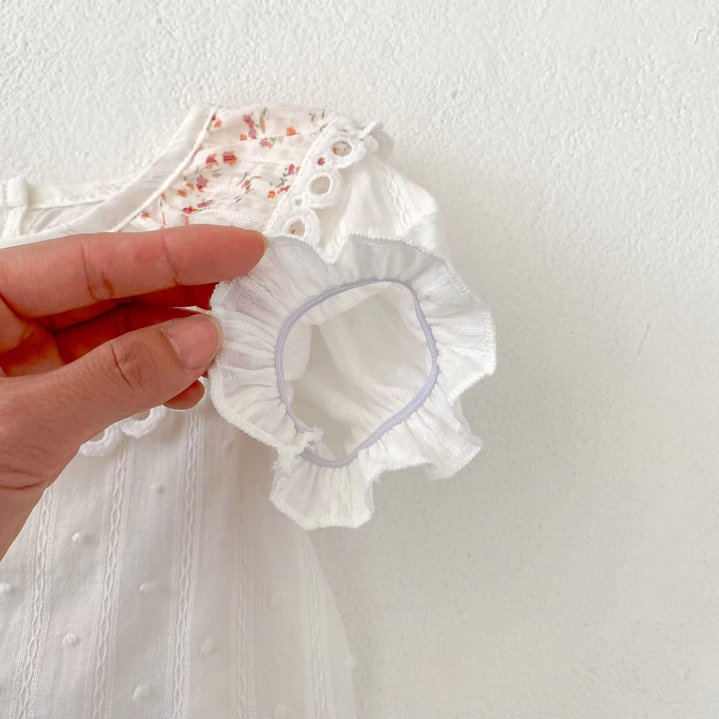 Summer Breeze 2-Piece Set: Printed Collar Top & Skirt Shorts