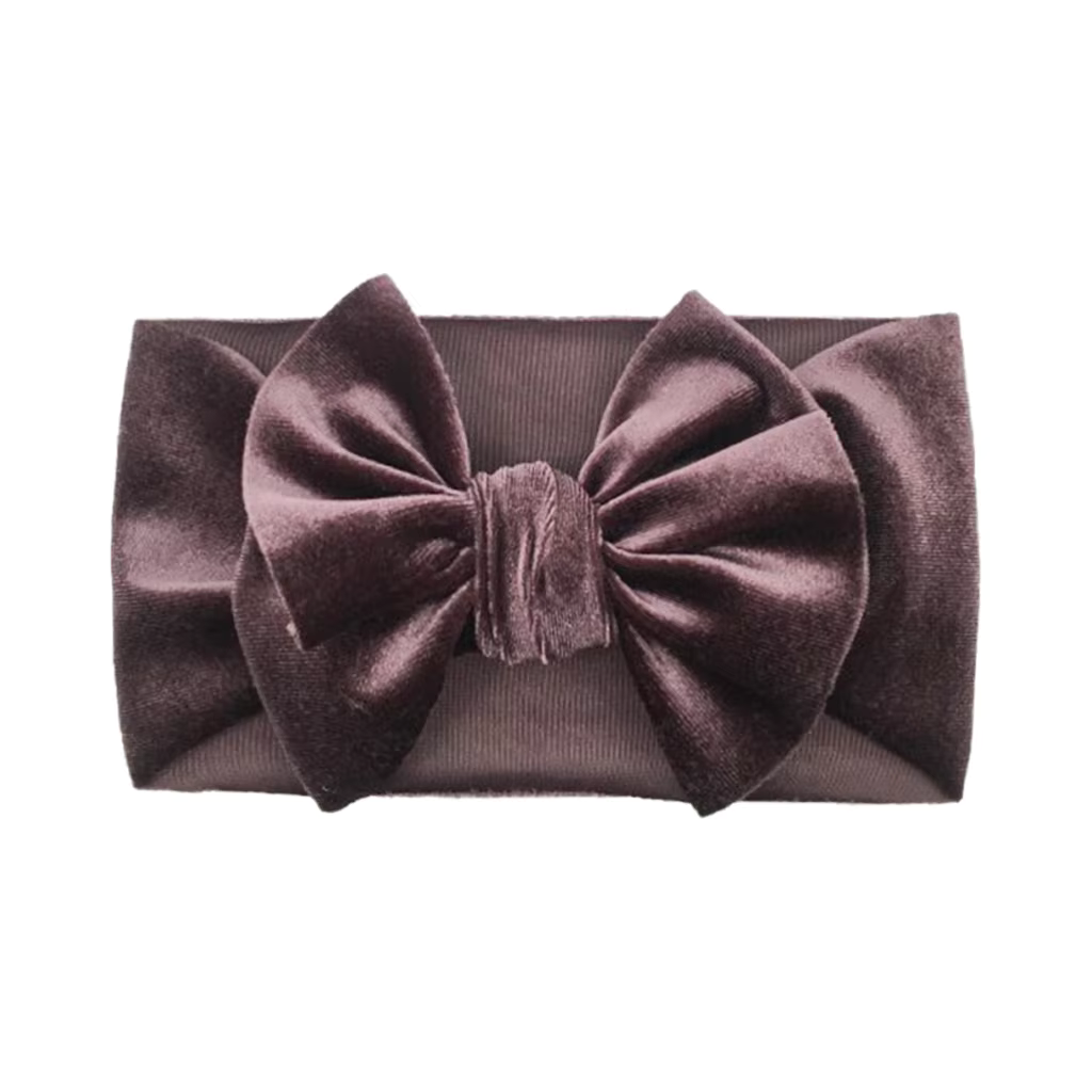 Soft Velvet Bow Headbands