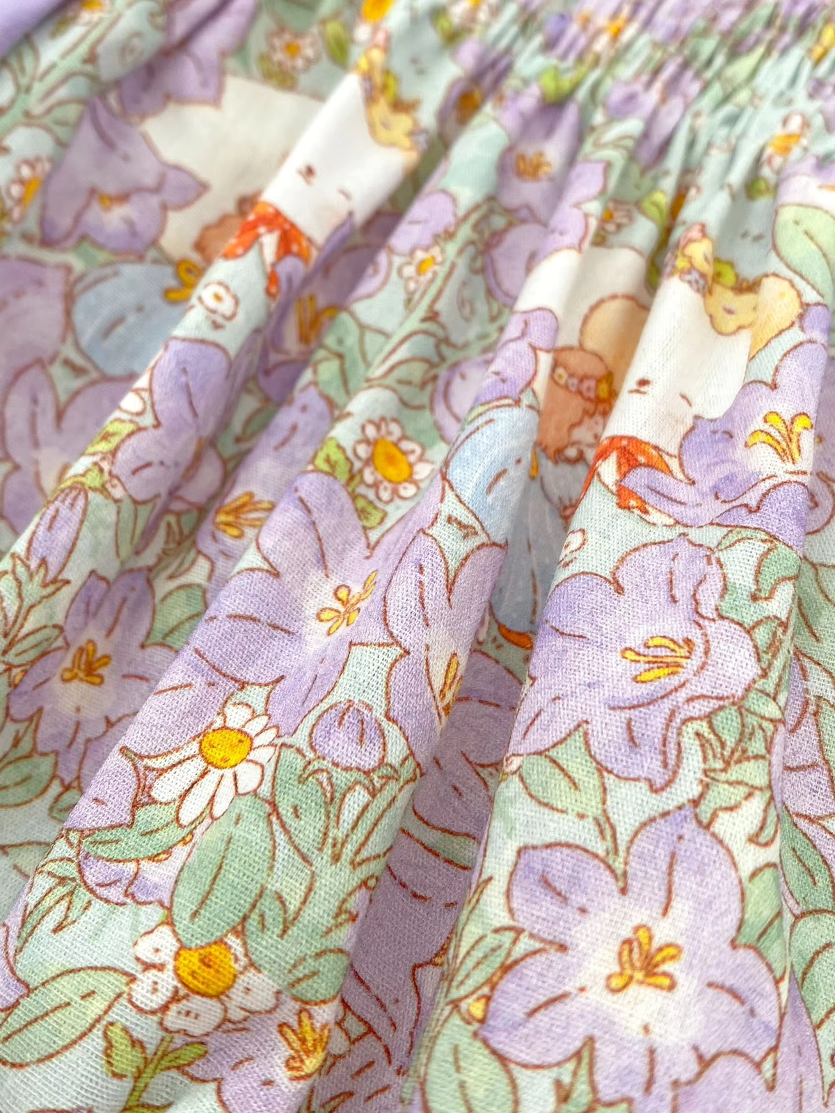 Summer Flower Romper for Baby Girls