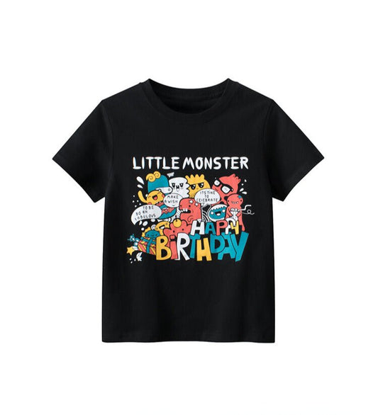 Happy Birthday Kids T-Shirt: Celebrate in Style with Pure Comfort - Crazy Toes ®