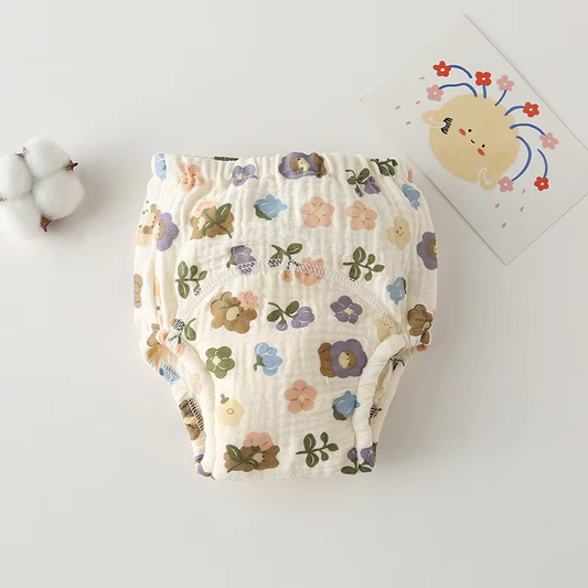 Reusable Muslin Cloth Diapers - Organic Cotton, Rash-Free, Eco-Friendly