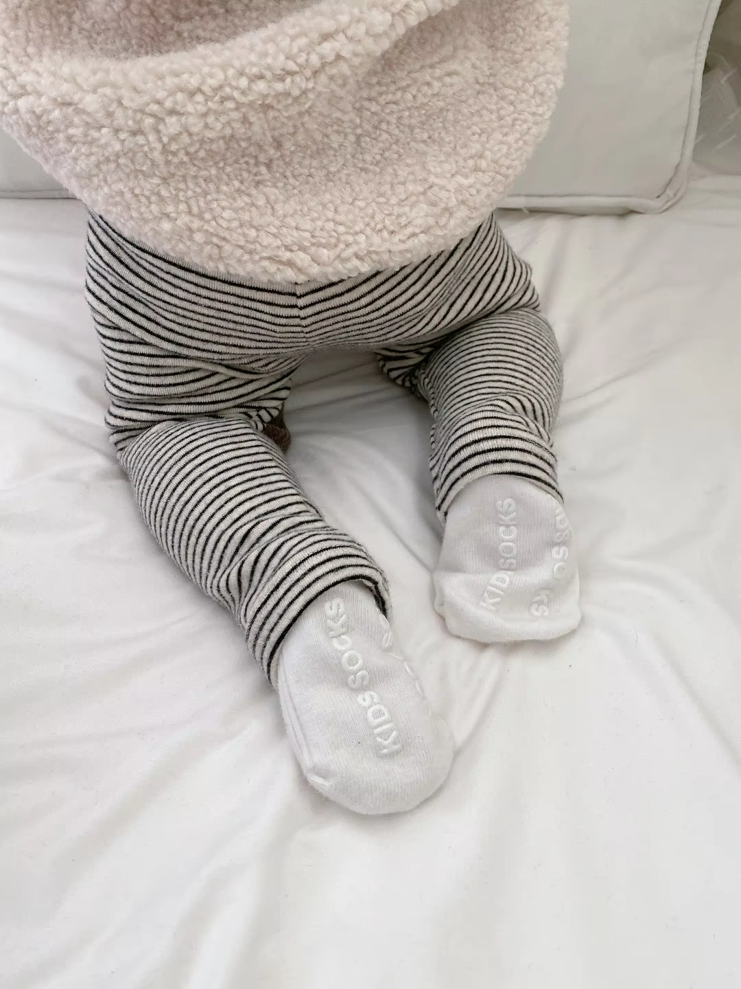 Soft and comfortable Baby Striped Leggings