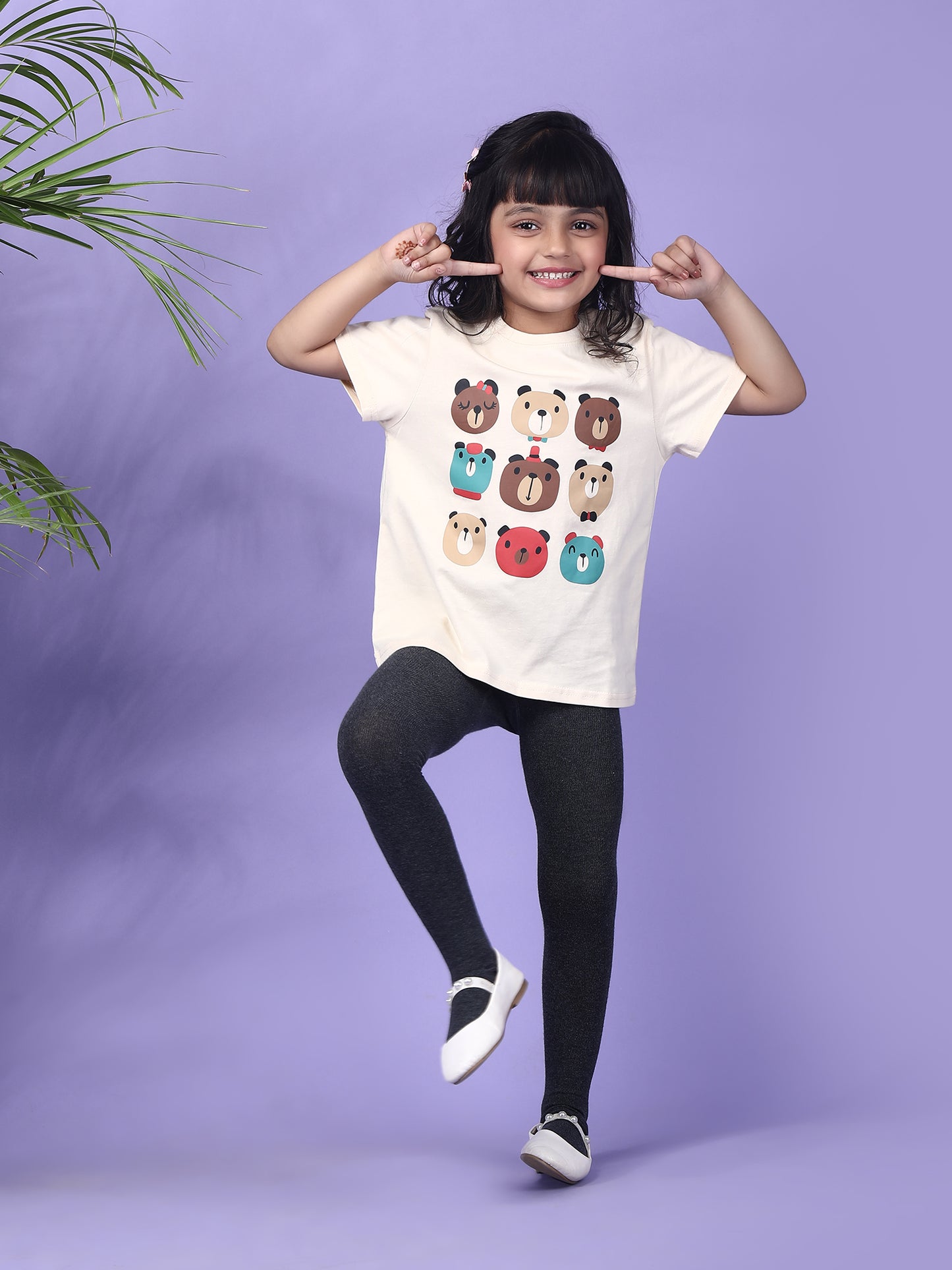 Girls' Teddy Bear Adventure 100% Cotton T-Shirt