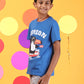 Pure Cotton Unisex T-shirt with Toucan Cartoon printing