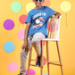 Pure Cotton Unisex T-shirt with Toucan Cartoon printing
