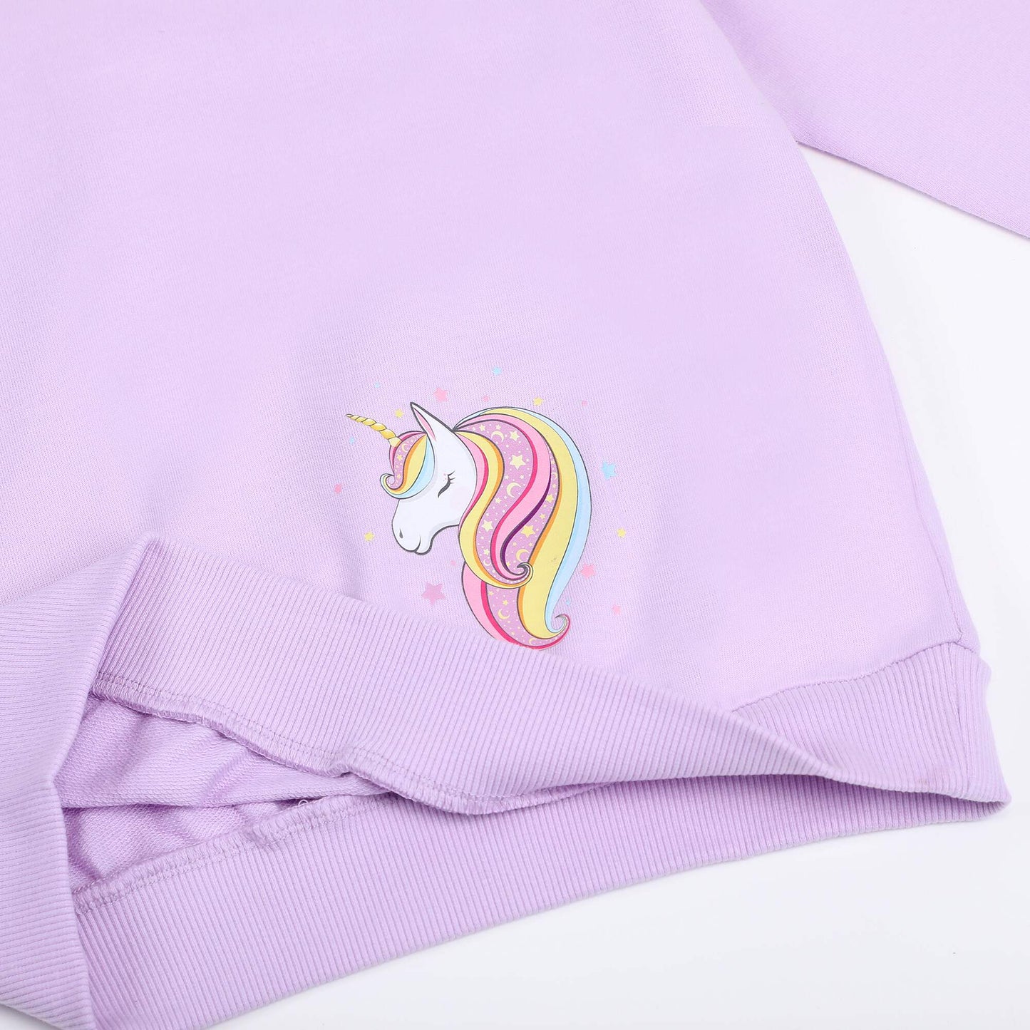 Girls Co-Ord Set Liliac - Unicorn