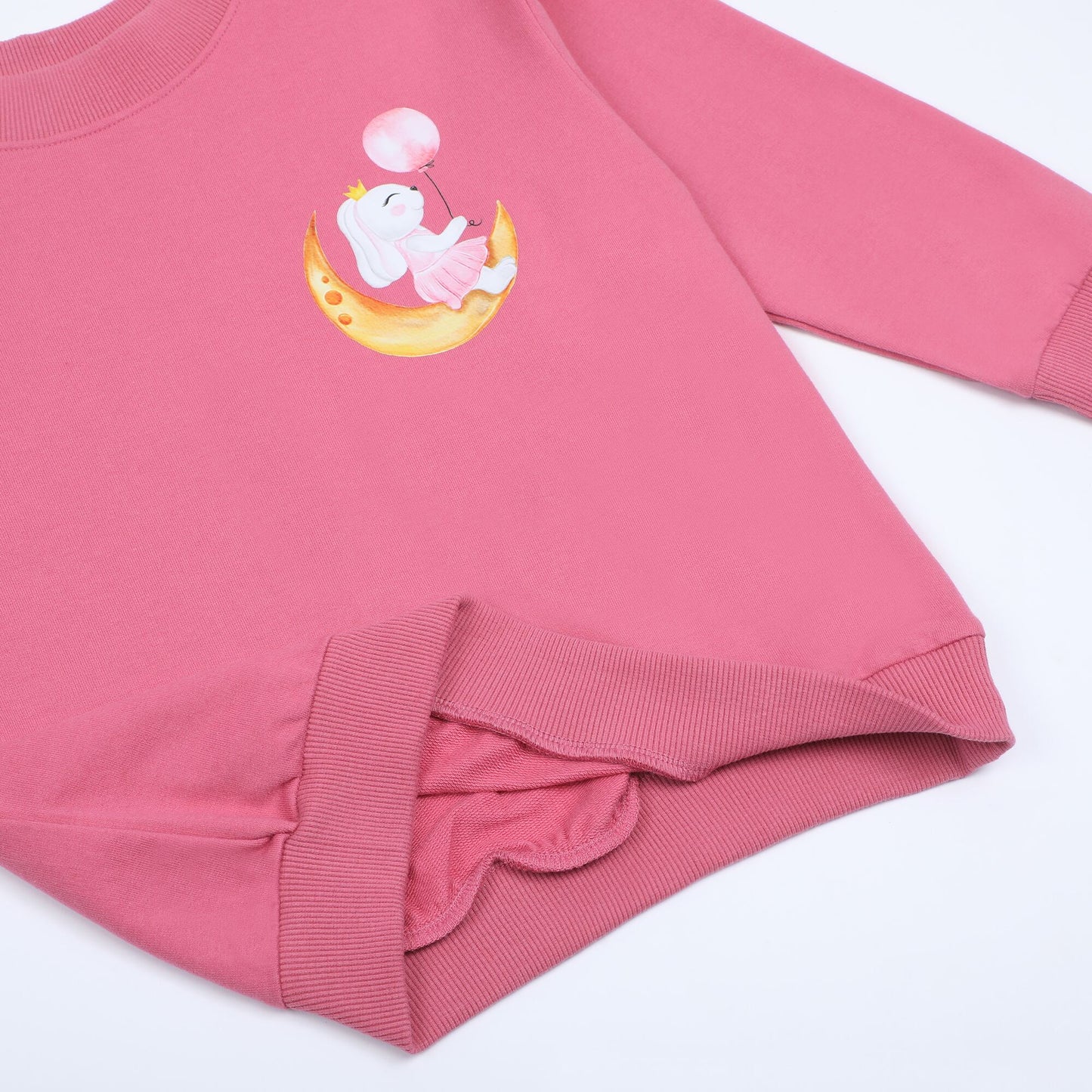 Girls Co-Ord Set Pink - Over the Moon