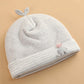 Cozy Organic Cotton Double-Layered Caps for infants
