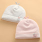 Cozy Organic Cotton Double-Layered Caps for infants