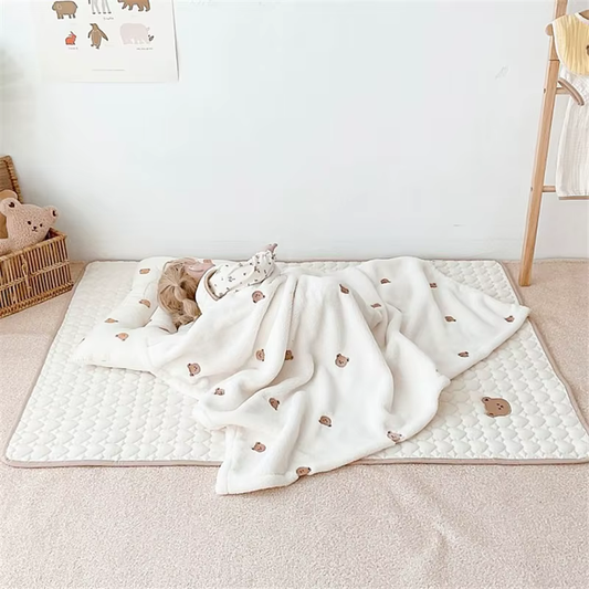 Change, play, and rest—All in one mat