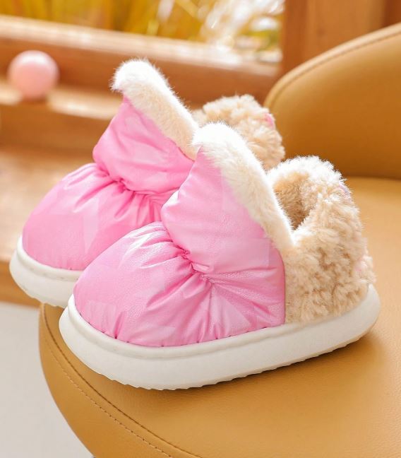 Cute Pink Toddler Winter Shoes -Extremely warm