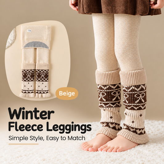 Extremely Warm and Cozy Nordic Fur-Lined Winter Leggings