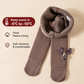 Snuggle Bow Fur-Lined Winter Stockings for Girls