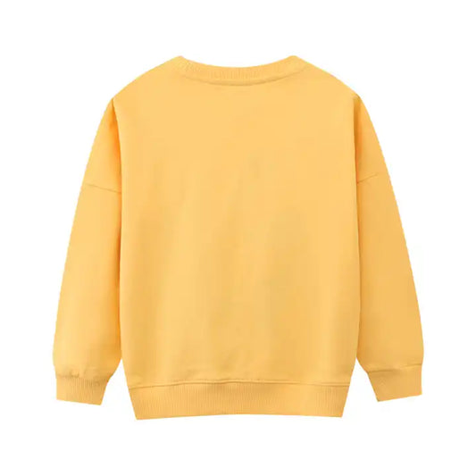 Elevate Your Child's Wardrobe with Our Yellow Sweatshirt: Cozy, Cute, and Sustainable