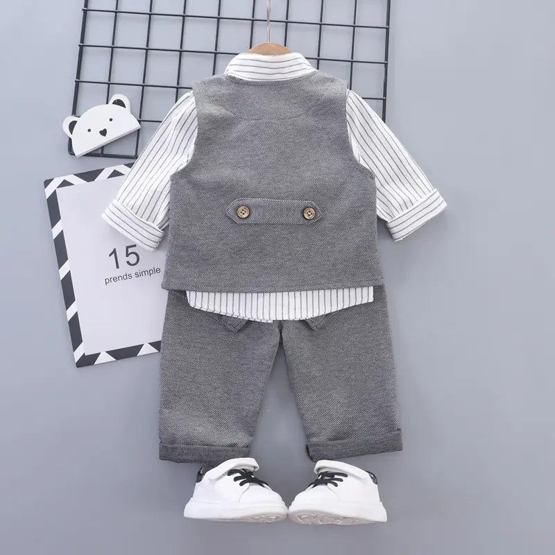Stylish 3-Piece Baby Boys’ Suit - Main Image