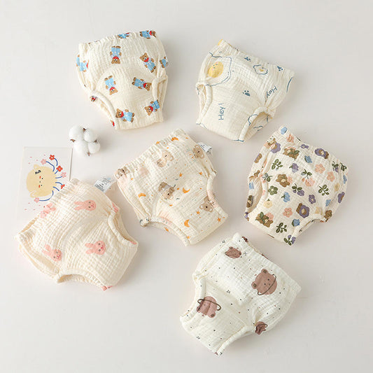 Reusable Muslin Cloth Diapers - Organic Cotton, Rash-Free, Eco-Friendly