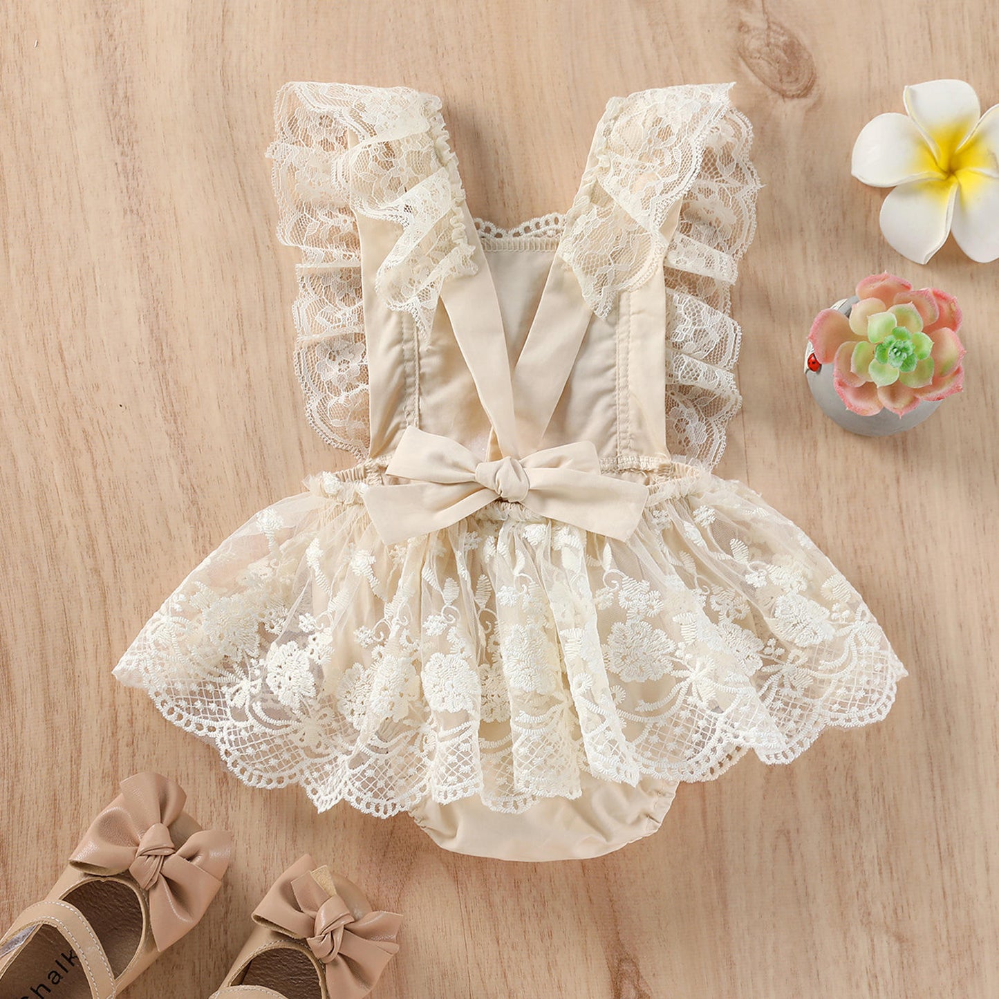 Ivory Dreams Lace Dress
