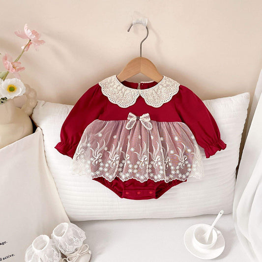 Diva's Red Lace Party Dress