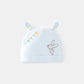 Adorable Embroidered Cotton Baby Cap - Newborn