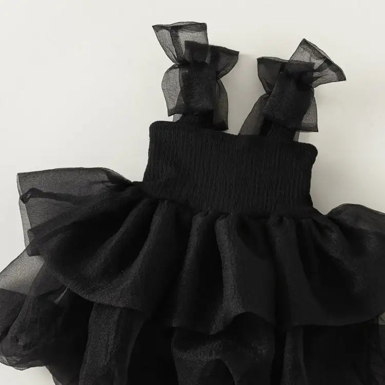 Elegant Glass Organza Dress