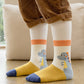 Comfortable, Breathable and Stylish Kid's Cotton Crew Socks - Dinos Series (Pack of 5)