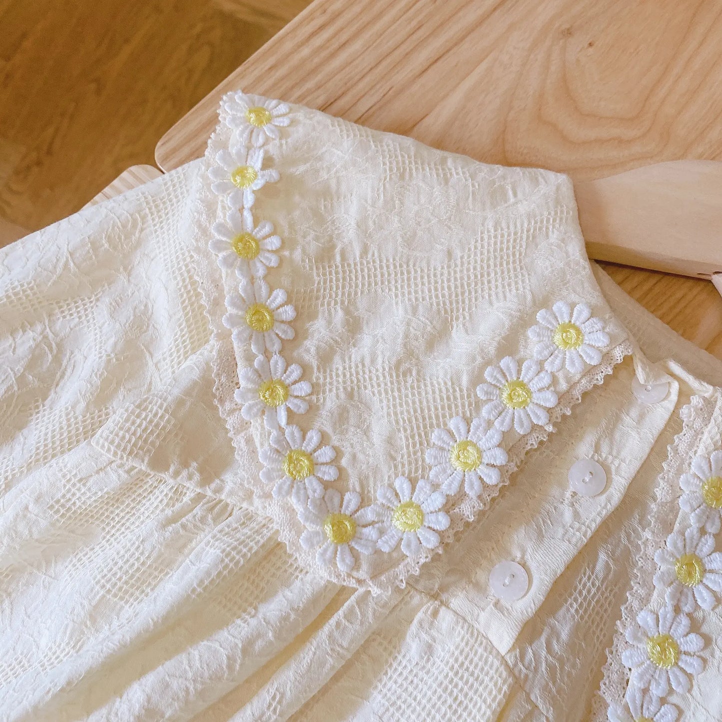Little Daisy - Premium Baby Girl Romper with cap