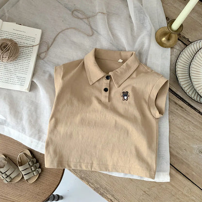 Premium Embroidered Polo Shirt for Babies