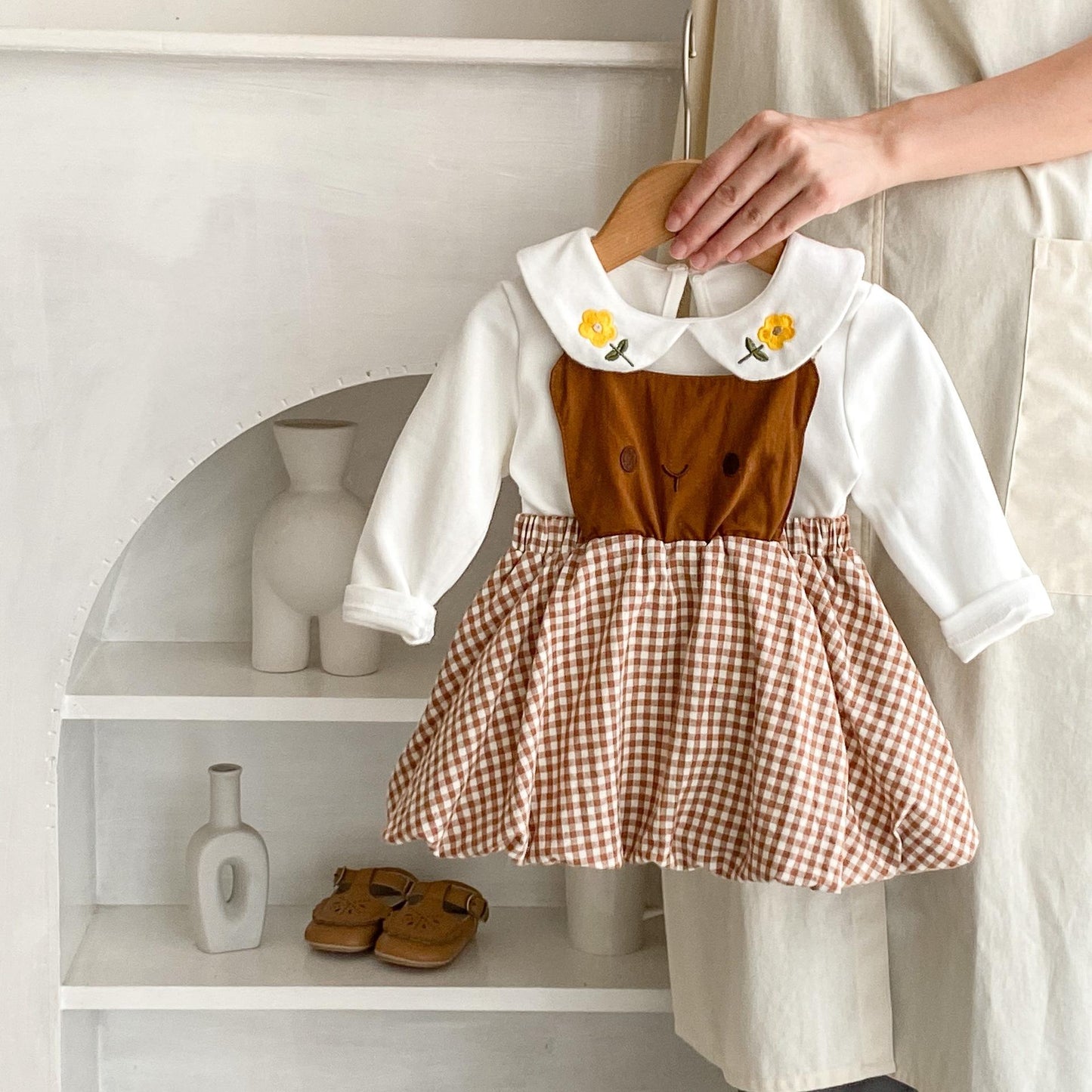 Sweet Bella Bubble Skirt Dress- 2-Piece Set