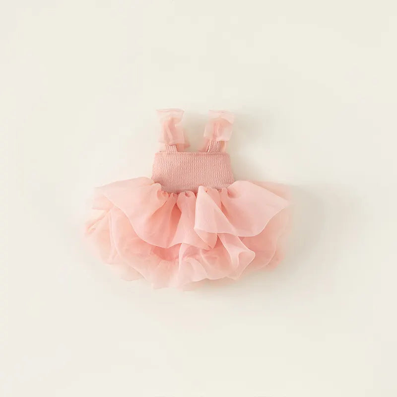 Elegant Glass Organza Dress